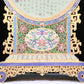 An Exquisite Cloisonne White Jade-Inlaid 'Dragon& Auspicious Cloud' Table Screen With Poem Inscriptions