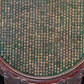 An Exquisite Zitanwood Jasper-Inlaid 'Dragon& Auspicious Cloud' Table Screen With Poem Inscriptions