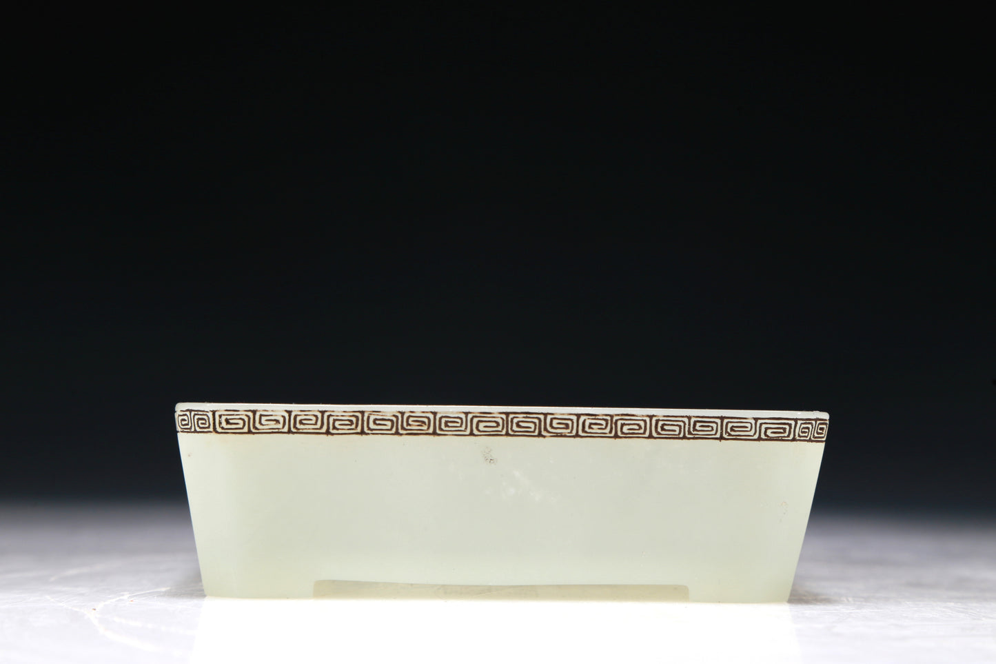 A Marvelous White Jade Dish