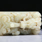 An Exquisite White Jade 'Dragon' Seal