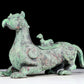 A precious bronze auspicious animal ornament