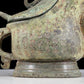 A precious bronze ewer with auspicious animal patterns