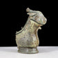 A precious bronze ewer with auspicious animal patterns