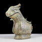 A precious bronze ewer with auspicious animal patterns