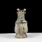 A precious bronze ewer with auspicious animal patterns