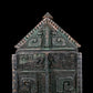 A precious bronze animal mask box with lid