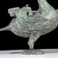 A precious bronze duck ewer