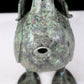 A precious bronze duck ewer