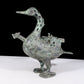 A precious bronze duck ewer