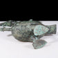 A precious bronze duck ewer