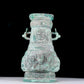 A precious bronze chilong pattern amphorae with lid