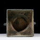 A precious bronze double-eared stove with auspicious animal patterns