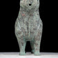 A precious bronze auspicious animal holding pot