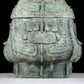 A precious bronze auspicious animal pattern jar with lid