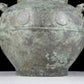 A precious bronze dragon pattern amphora with lid