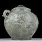 A precious bronze dragon pattern amphora with lid