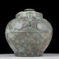 A precious bronze dragon pattern amphora with lid