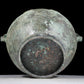 A precious bronze dragon pattern amphora with lid