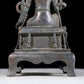 A precious bronze statue of Guanyin