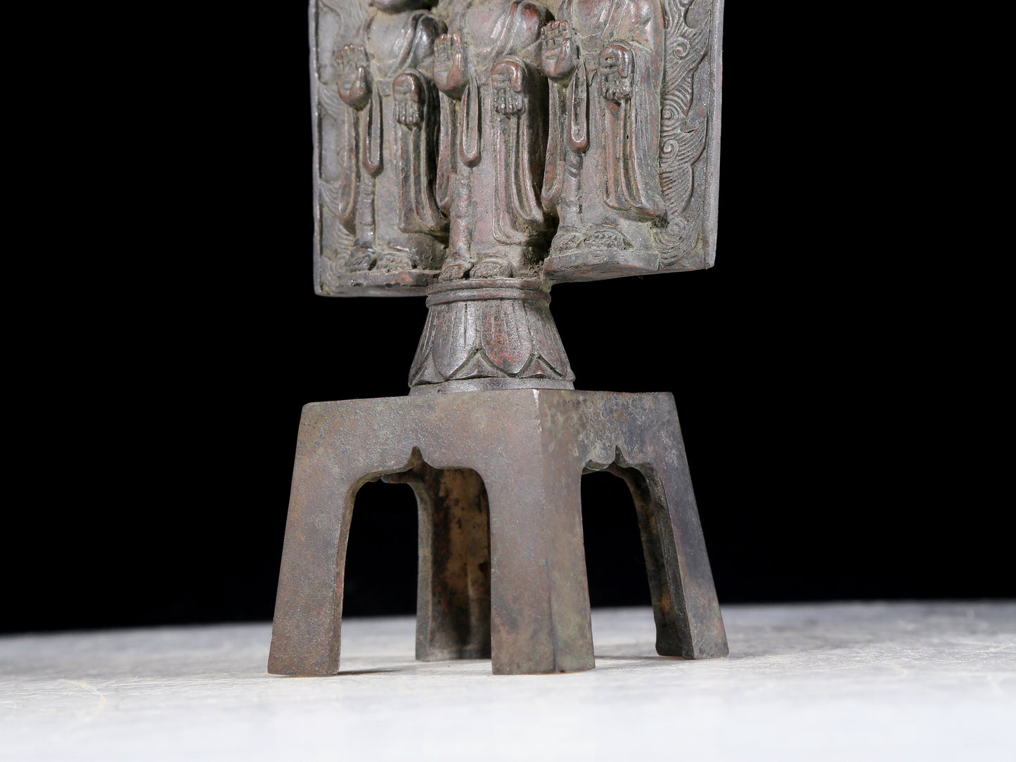 A precious bronze statue of Gautama Buddha