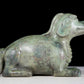 A precious bronze auspicious animal ornament