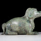 A precious bronze auspicious animal ornament