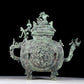 A precious bronze ewer with dragon and phoenix patterns