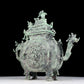 A precious bronze ewer with dragon and phoenix patterns