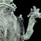 A precious bronze ewer with dragon and phoenix patterns