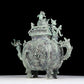 A precious bronze ewer with dragon and phoenix patterns