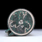 An Archaic Bronze Silver-Inlaid 'Auspicious Beast' Jar