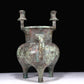 A Precious Bronze 'Auspicious Beast' Tripod Cup