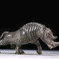 A Precious Bronze Rhinoceros