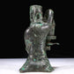 A Precious Bronze Figure-Form Candlestick