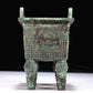 A Precious Bronze 'Animal Mask' Censer With Inscriptions