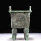 A Precious Bronze 'Animal Mask' Censer With Inscriptions