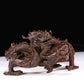 A Precious Bronze Dragon-Form Decoration