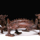 A Precious Bronze Dragon-Form Decoration