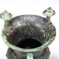 A Fantastic Bronze 'Animal Mask' Tripod Cup With Inscriptions