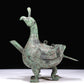 A Fantastic Bronze Mythical Bird-Form Pot With Inscriptions