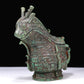 A Fantastic Bronze 'Animal Mask' Ewer With Inscriptions