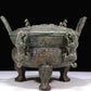 A Fabulous Bronze 'Auspicious Beast' Tripod Censer With Inscriptions