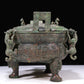 A Fabulous Bronze 'Auspicious Beast' Tripod Censer With Inscriptions