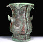 A Huge Archaic Bronze 'Mythical Bird' Vase With Inscriptions