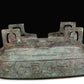 A Huge Archaic Bronze 'Dragon' Box With Inscriptions