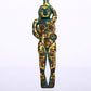 An Archaic Bronze Gold& Silver-Inlaid 'Figure' Belt-Hook