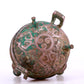 An Archaic Bronze Silver-Inlaid 'Auspicious Cloud' Tripod Censer And Cover