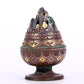 An Archaic Bronze Gold& Silver-Inlaid 'Auspicious Cloud' Censer