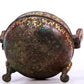 A Marvelous Bronze Gold& Silver-Inlaid 'Dragon' Tripod Censer