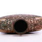 A Marvelous Bronze Gold& Silver-Inlaid 'Dragon' Pot